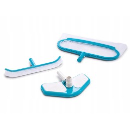 ➡️ Valymo reikmenų rinkinys - tinklelis, šepetys, intex 29057 dulkių siurblys