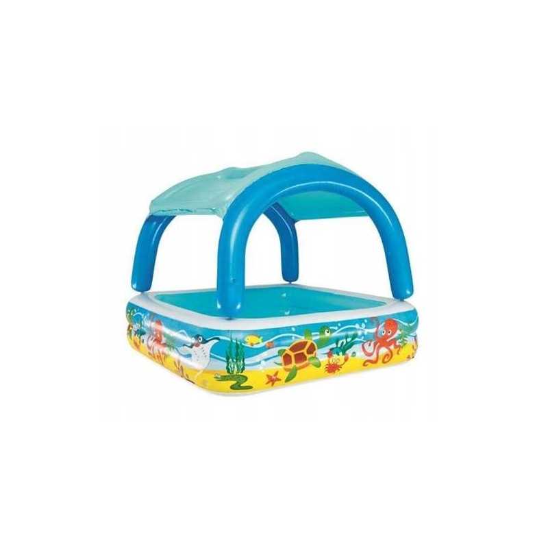 Bestway koralinių rifų pripučiamas baseinas su stogu
