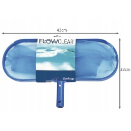 Valymo tinklelis šiukšlėms iš sūkurinės vonios baseino pašalinti