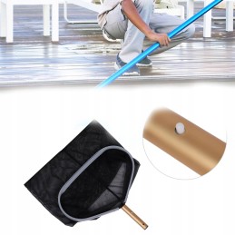 Valymo tinklelis šiukšlėms iš sūkurinės vonios baseino pašalinti