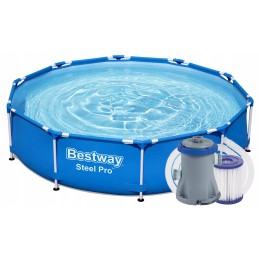 7in1 plieno profesionalus baseinas 305x76 bestway 56679