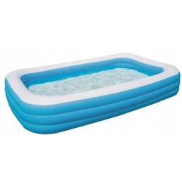 Vaikų sodo baseinas 6 pripučiami 2 žiedai 305x183x46cm bestway