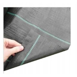 Stiprus nuo piktžolių kilimėlio agrotekstilė 1,1x50 m nemokamai 50 vnt inkarų + pirštinės - laikina akcija