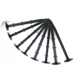 Stiprus nuo piktžolių kilimėlio agrotekstilė 1,1x50 m nemokamai 50 vnt inkarų + pirštinės - laikina akcija