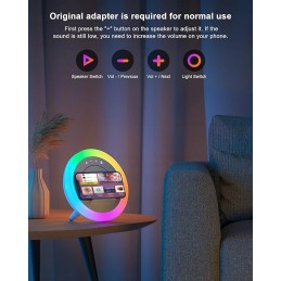 Bluetooth LED garsiakalbis belaidis 5w