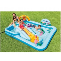 Plaukimo baseino žaidimų aikštelės nuotykiai intex džiunglėse