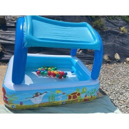 Baseinas su stogu 140x140x114 cm bestway 52192