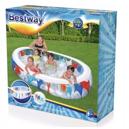 Bestway didelis šeimos sodo baseinas 229 x 152 cm