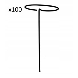 Smeigtukas smeigtukas tvirtinimui agrotekstile 100vnt