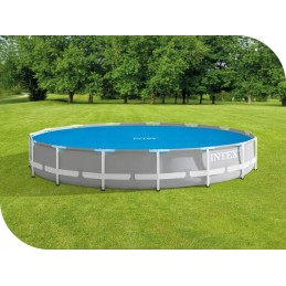 Saulės folijos danga baseinui 457 cm intex 28013