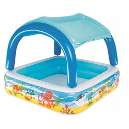 Pripučiamas baseinas vaikams su stogu bestway latka