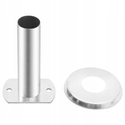 Baseino kopėčių turėklų laikikliai, 2 vnt., nerūdijančio plieno