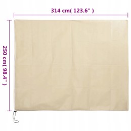 Apsauginis gaubtas augalams su užtrauktuku 70 g m2 3 14x2 5 m