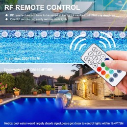4x LED baseino lempa RGB apšvietimas RGB LED lempos 16 spalvų su nuotolinio valdymo pulteliu
