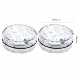 4x LED baseino lempa RGB apšvietimas RGB LED lempos 16 spalvų su nuotolinio valdymo pulteliu