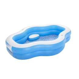 Pripučiamas šeimos baseinas 270x198x51cm bestway langas 2 pripučiamos sėdynės