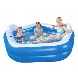 Bestway pripučiamas baseinas su sėdynėmis 213 x 207 cm