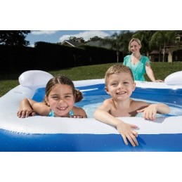 Bestway pripučiamas baseinas su sėdynėmis 213 x 207 cm