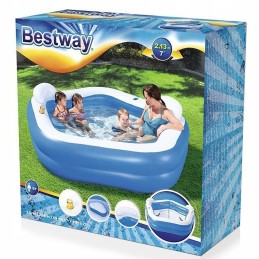 Bestway pripučiamas baseinas su sėdynėmis 213 x 207 cm