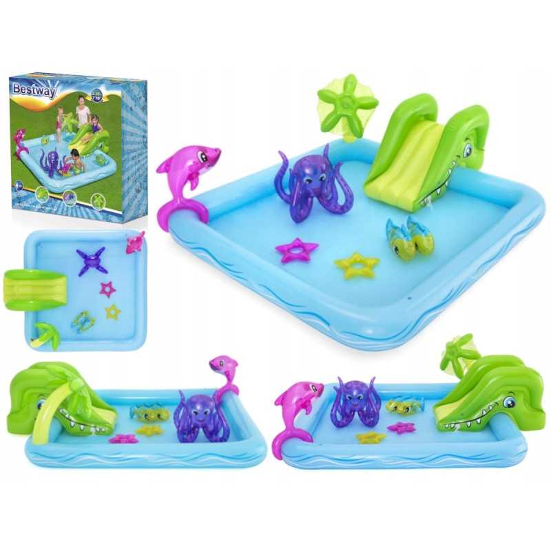Vandens žaidimų aikštelės baseino čiuožykla bestway 53052