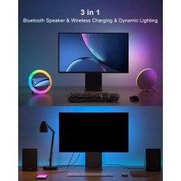 Bluetooth LED garsiakalbis belaidis 5w