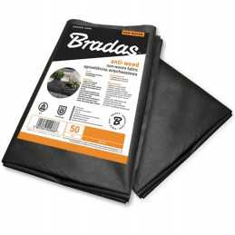 Agrotekstilė 50g juoda 1,6x5m nuo piktžolių bradas awb5016005