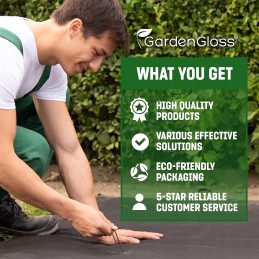 Anglies plieno inkaro kaiščiai necinkuoti žemės ūkio tekstilei 250 vnt 15 cm