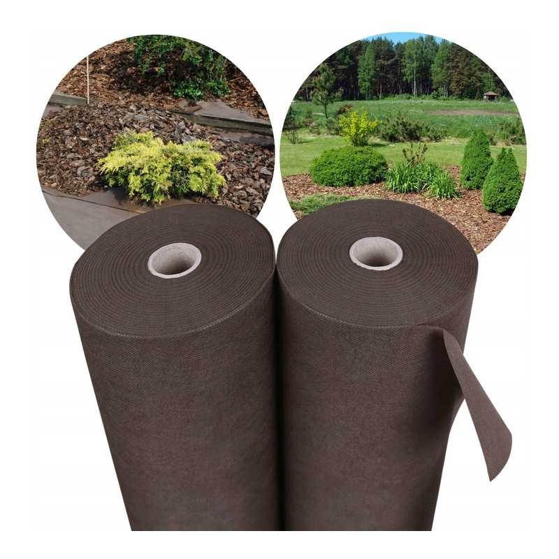 Augalinis audinys rudas 1 6m 50g uv 80m bellushortus