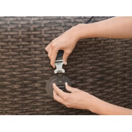 Bestway 60304 klojama palapinė su SPA paviljono dangteliu