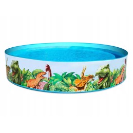 Dinozaurų sodo baseinas 244x46cm bestway 55001