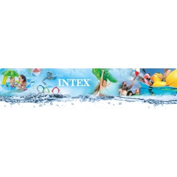 Pripučiamas baseinas vaikams, sodo baseinas su stogeliu, sala 102x86 cm intex