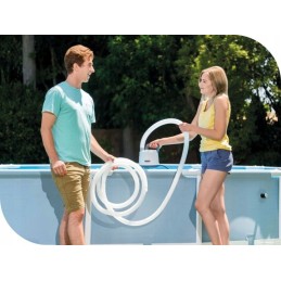 Drenažo siurblys, skirtas vandens išleidimui iš bestway intex rėmo baseino