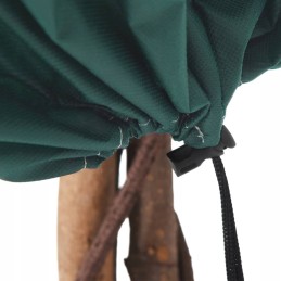 Apsauginiai gaubtai su virvelėmis 4 vnt 70 g m2 0 8x1 2 m