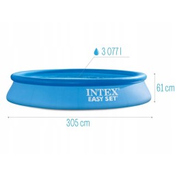 Išplečiamasis sodo baseinas 305x61 intex 28116 rinkinys 13in1 modelis 2024 m.