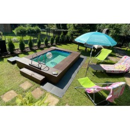 Sodo karkasinis baseinas 260x160cm intex 28271