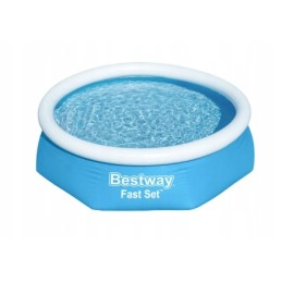 Bestway išsiplėtimo baseinas 244x61 cm vaikams