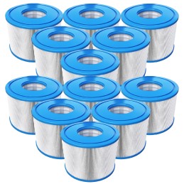 12x purespa sūkurinės vonios filtro įdėklas intex s1 baseino siurbliui
