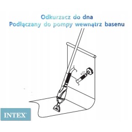 Intex 28003 dulkių siurblio baseino valymo rinkinys