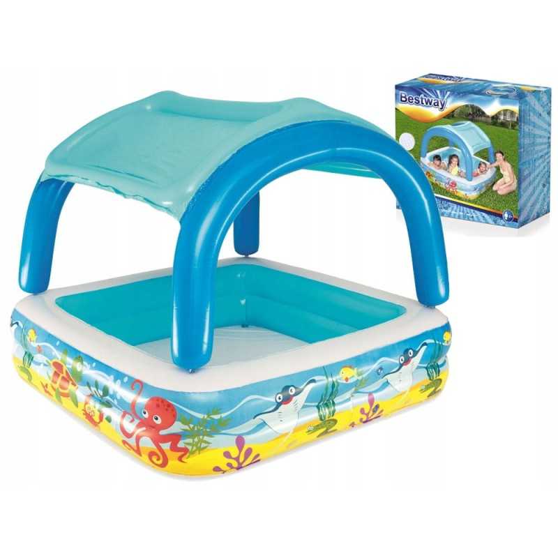 Plaukimo baseinas su stogu 147 cm bestway 52192