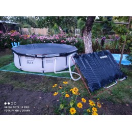 Saulės šildymo skydas 110 x 171 cm, skirtas bestway 58423 baseinui