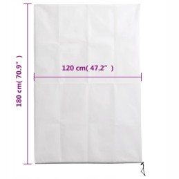 Gaubtai augalams su užtrauktuku 2 vnt 70 g m2 1 2x1 8 m