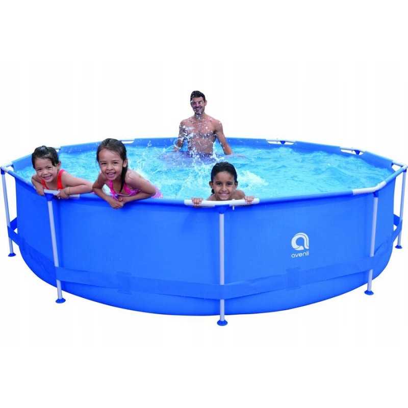 Baseinas su rėmu 3 6x0 76m siurblys kl