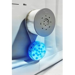 LED baseino apšvietimas SPA sūkurinė vonia mspa vandeniui atsparus nuotolinio valdymo pultas povandeninis rgb