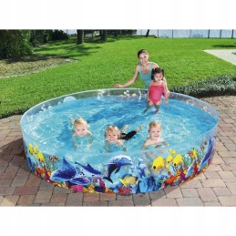 Bestway baseino vaikiškas baseinas vaikams 244x46cm 55031