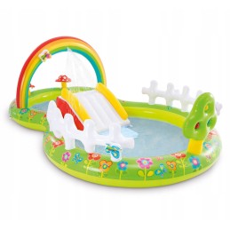 Baseinas, žaidimų aikštelė, vandens čiuožykla, intex 57154