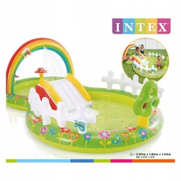 Baseinas, žaidimų aikštelė, vandens čiuožykla, intex 57154