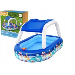 Pripučiamas baseinas vaikams su baldakimu, baseinas su stogu, bestway 54370