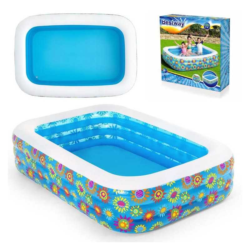 Bestway pripučiamas šeimyninis baseinas 229 x 152cm 54120