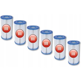 6vnt filtro įdėklas III tipo Bestway 58012 siurbliui