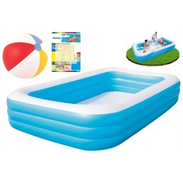 Sodo baseinas, pripučiamas baseinas, šeimos baseinas, stačiakampis baseinas, 305 x 183 cm